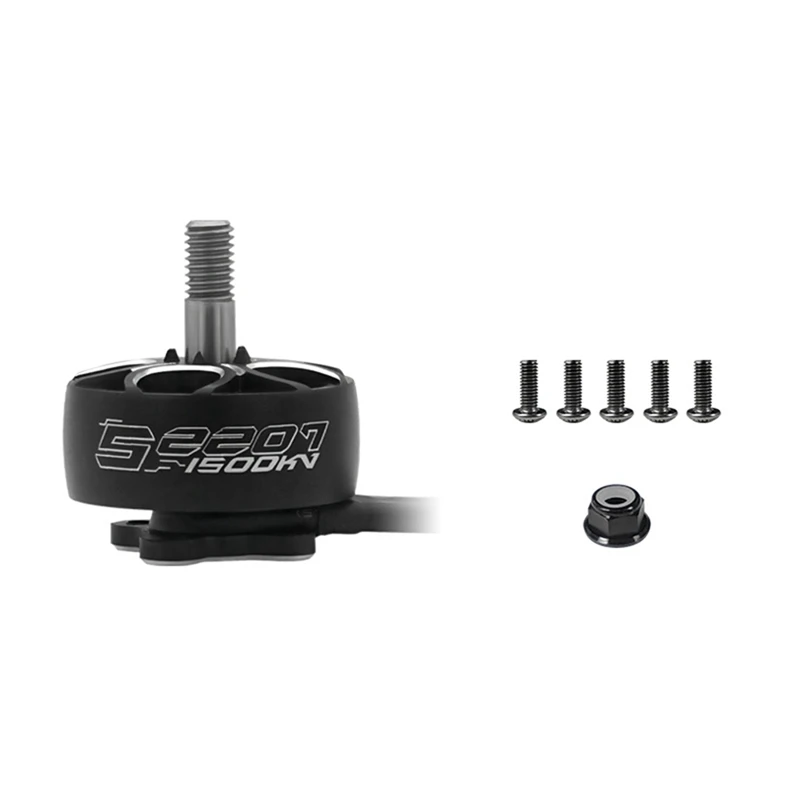 ABBN-S2207 6S 8S Бесщеточный аэромодельный двигатель Высокоэффективный высокий крутящий момент для 5-дюймовых дронов
ABBN-S2207 6S 8S Бесщеточный аэромодельный двигатель Высокоэффективный высокий крутящий момент для 5-дюймовых дронов