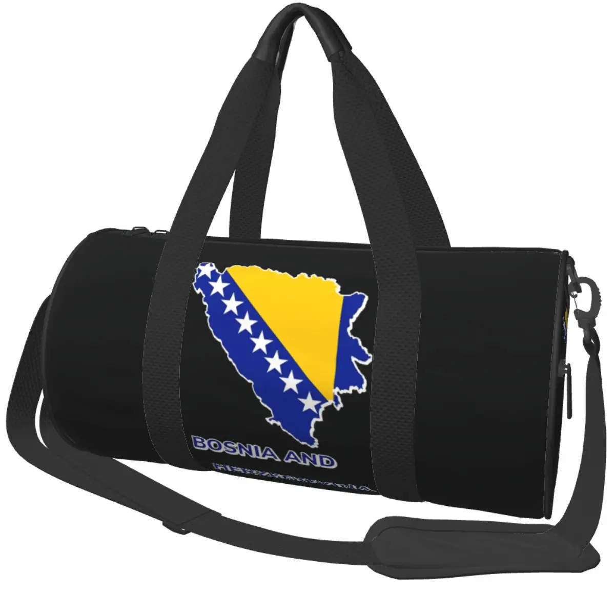 Bosnia And Herzegovina Flag Map Design Sport Bags with Shoes Gym Bag Waterproof Men Design Handbag Travel Colorful Fitness Bag
Bosnia And Herzegovina Flag Map Design Sport Bags with Shoes Gym Bag Waterproof Men Design Handbag Travel Colorful Fitness Bag