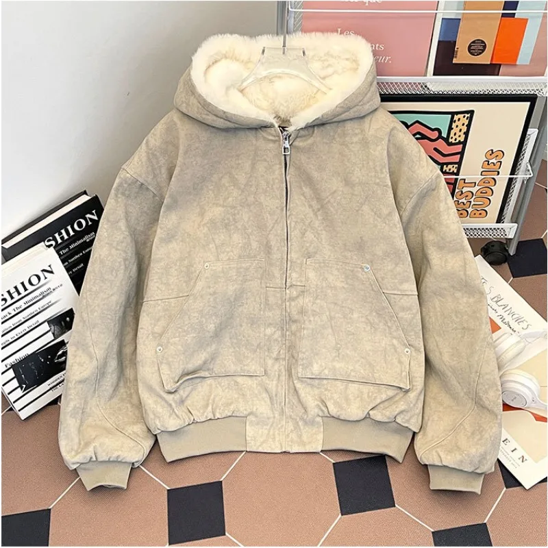 Oldfashioned High Street Ретро Спортивная теплая модная куртка на хлопковой подкладке Мужская зимняя флисовая утолщенная куртка с капюшоном на хлопковой подкладке
Oldfashioned High Street Ретро Спортивная теплая модная куртка на хлопковой подкладке Мужская зимняя флисовая утолщенная куртка с капюшоном на хлопковой подкладке