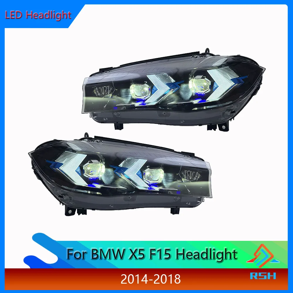 Автомобильный фонарь для BMW X5 F15, фара, линза проектора, F15, сигнальные светодиодные фары, дневные ходовые огни, автомобильные аксессуары
Автомобильный фонарь для BMW X5 F15, фара, линза проектора, F15, сигнальные светодиодные фары, дневные ходовые огни, автомобильные аксессуары