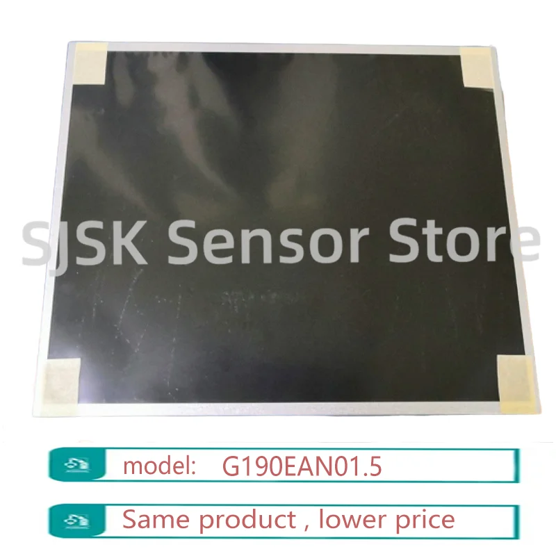G190EAN01.5 19.0" 1280×1024 SXGA 700cd/m² LVDS 30pin Matte Industrial LCD Display Panel
G190EAN01.5 19.0" 1280×1024 SXGA 700cd/m² LVDS 30pin Matte Industrial LCD Display Panel