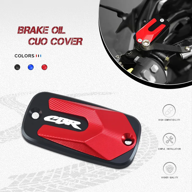 Motorbike Front Brake Fluid Reservoir Cap Cover For CBR600RR CBR1000RR CBR 900RR 929RR 954RR CBR600 F2 F3 F4 F4i CBR600F
Motorbike Front Brake Fluid Reservoir Cap Cover For CBR600RR CBR1000RR CBR 900RR 929RR 954RR CBR600 F2 F3 F4 F4i CBR600F