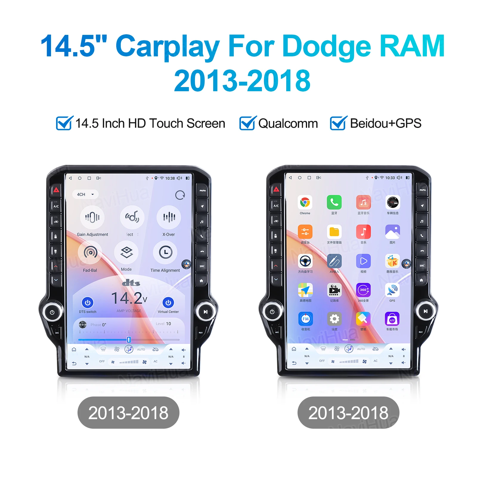 New Arrival For Dodge RAM 2013 2018 Vertical Screen Multimedia Android Car Radio Stereo Auto Headunit Monitor Carplay Navigation
New Arrival For Dodge RAM 2013 2018 Vertical Screen Multimedia Android Car Radio Stereo Auto Headunit Monitor Carplay Navigation