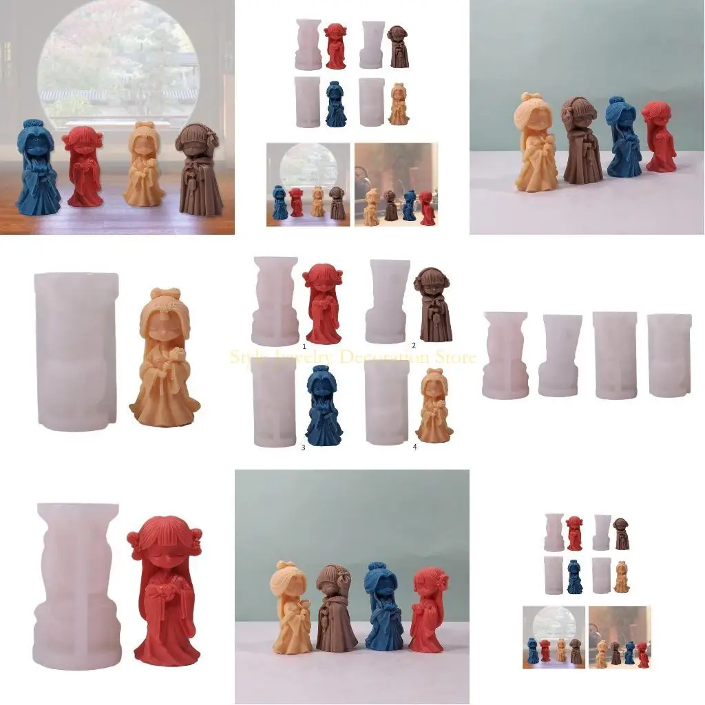 D46E Girl Ornament Silicone Molds Epoxy Resin Casting Mold DIY Crafts Jewelry Mold
D46E Girl Ornament Silicone Molds Epoxy Resin Casting Mold DIY Crafts Jewelry Mold