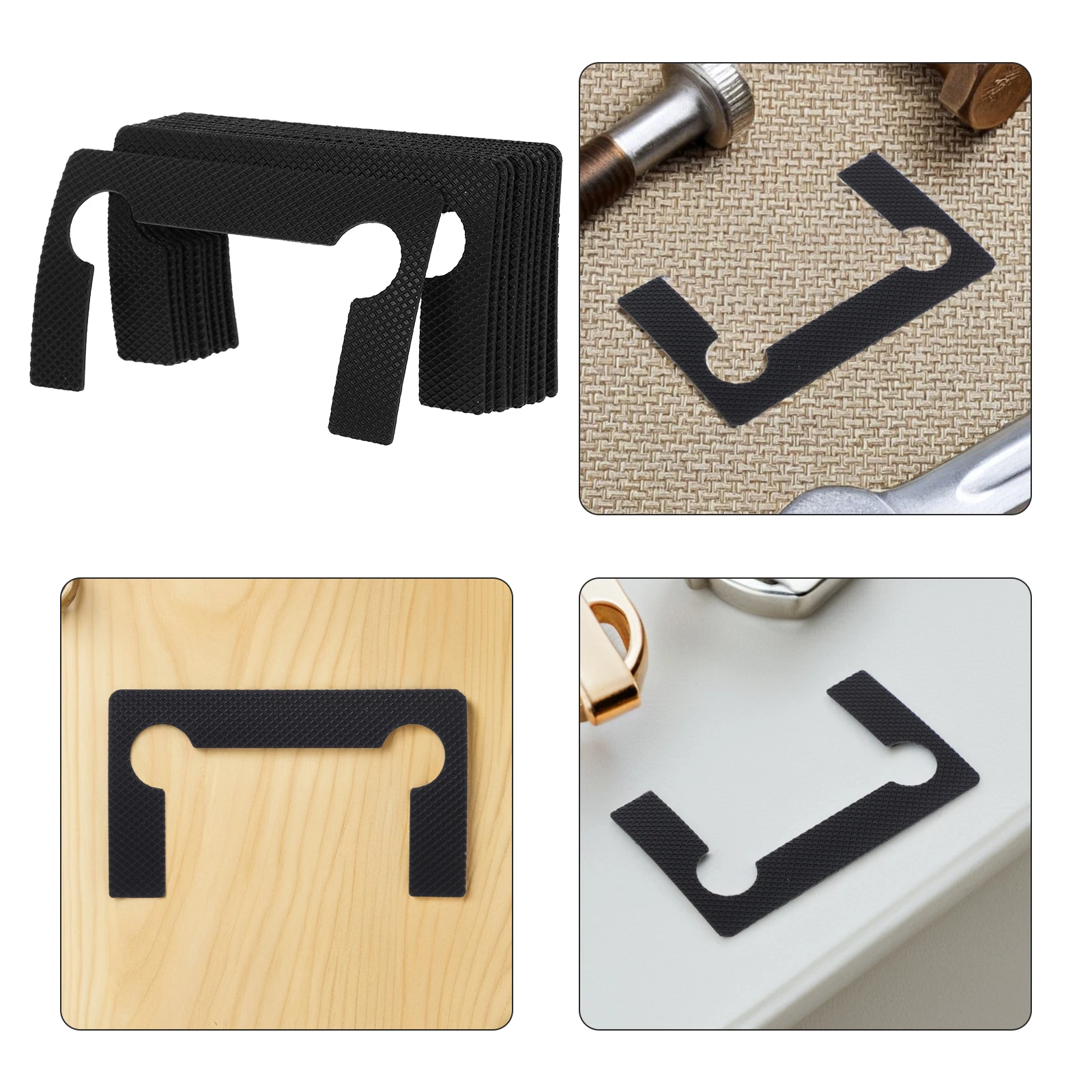 10Pcs Transparent Bathroom Glass Door Hinge Clamp Pads Plastic Clips Shower Panel Holders Anti-Scratch Glass Door Fixing
10Pcs Transparent Bathroom Glass Door Hinge Clamp Pads Plastic Clips Shower Panel Holders Anti-Scratch Glass Door Fixing