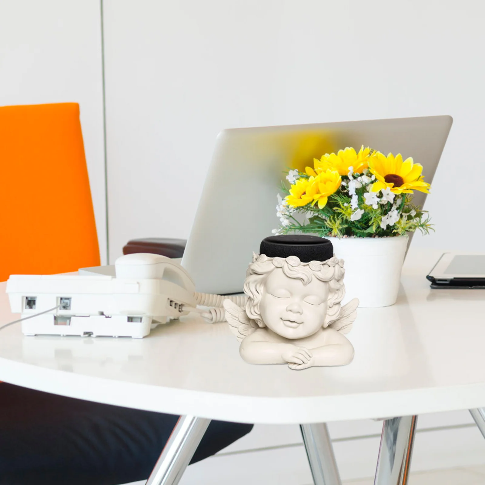 1Pcs Practical Speaker Stand Premium Resin Holder for Smart Speaker Multifunctional Use As Flowerpot Clean Fashionable Desktop
1Pcs Practical Speaker Stand Premium Resin Holder for Smart Speaker Multifunctional Use As Flowerpot Clean Fashionable Desktop