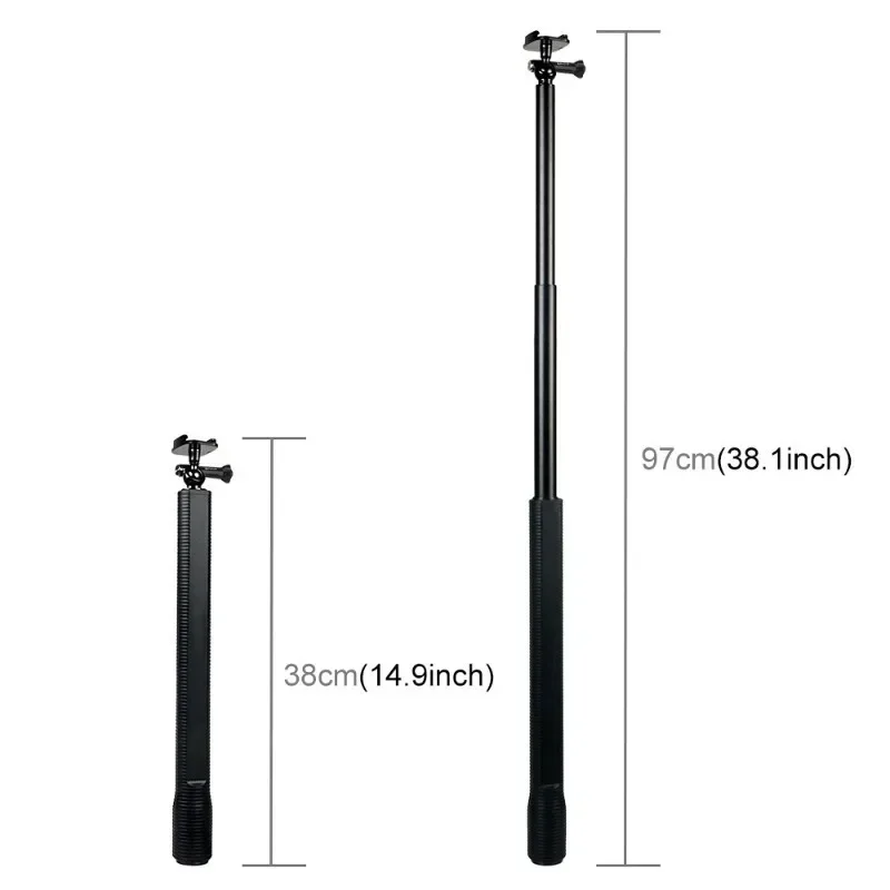 Extension Pole Selfie Stick Monopod For GoPro Hero MAX 10 9 8 7 Hero 6 5 4 3 Sessin Accessories
Extension Pole Selfie Stick Monopod For GoPro Hero MAX 10 9 8 7 Hero 6 5 4 3 Sessin Accessories