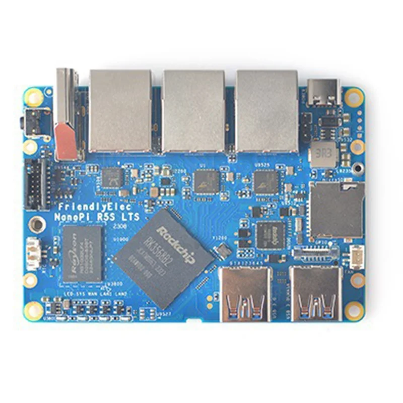 Leading-For Nanopi R5S LTS Router 4G+32G RK3568 Development Board Openwrt -Compatible Dual 2.5G Gigabit Network Router
Leading-For Nanopi R5S LTS Router 4G+32G RK3568 Development Board Openwrt -Compatible Dual 2.5G Gigabit Network Router