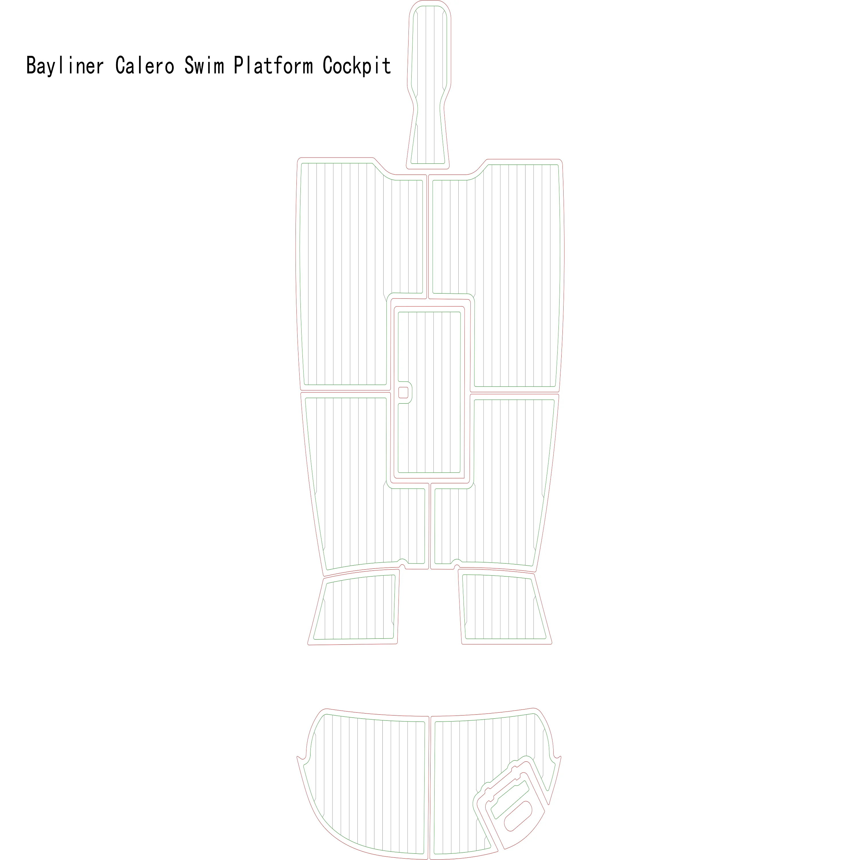 Bayliner Calero Swim Platform Cockpit Boat EVA Foam Faux Teak Deck Floor Pad Mat
Bayliner Calero Swim Platform Cockpit Boat EVA Foam Faux Teak Deck Floor Pad Mat