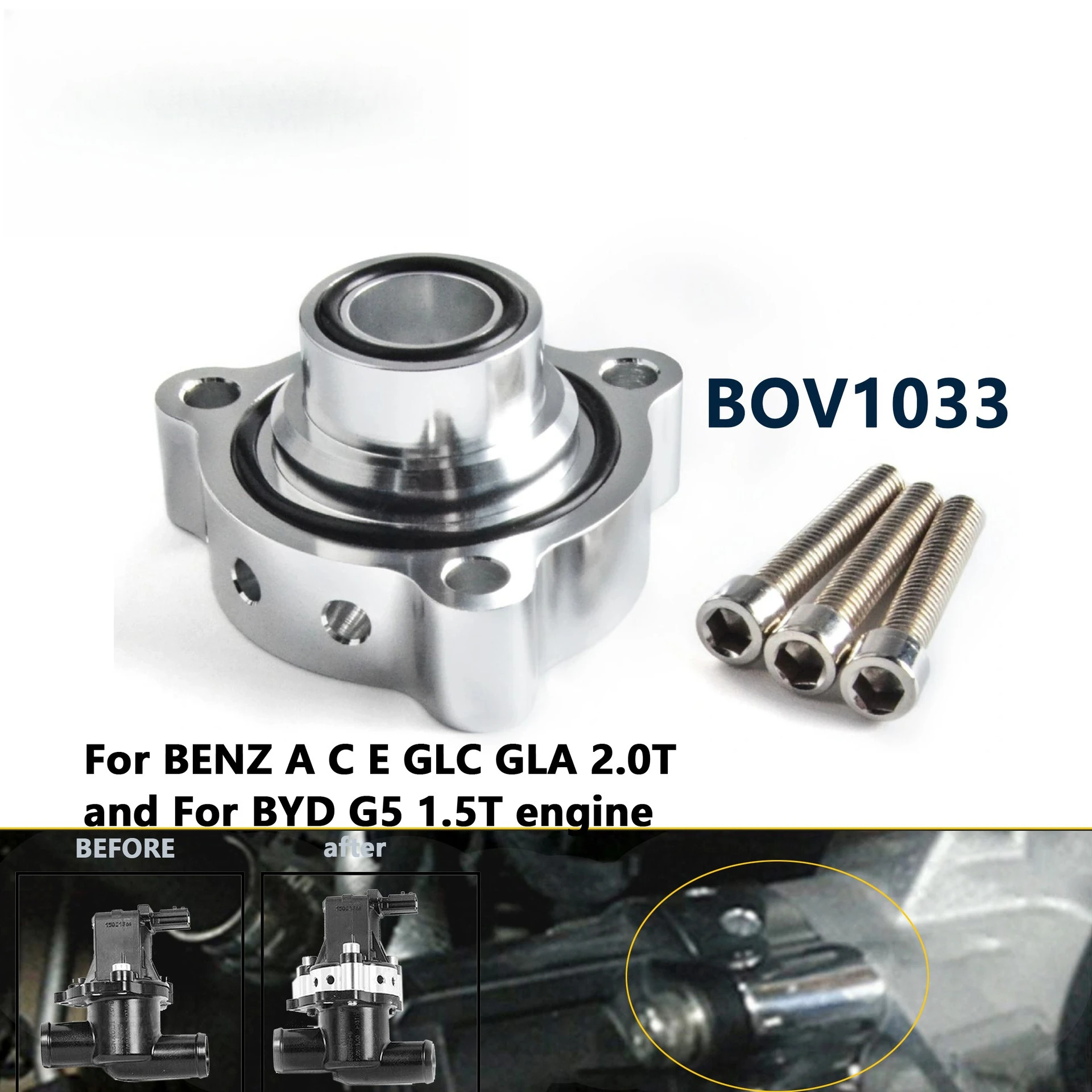 Universal Blow Off Valve Base for 1.6/1.8/2.0L Turbo Models - Performance Upgrade Kit (Sedan/SUV)
Universal Blow Off Valve Base for 1.6/1.8/2.0L Turbo Models - Performance Upgrade Kit (Sedan/SUV)