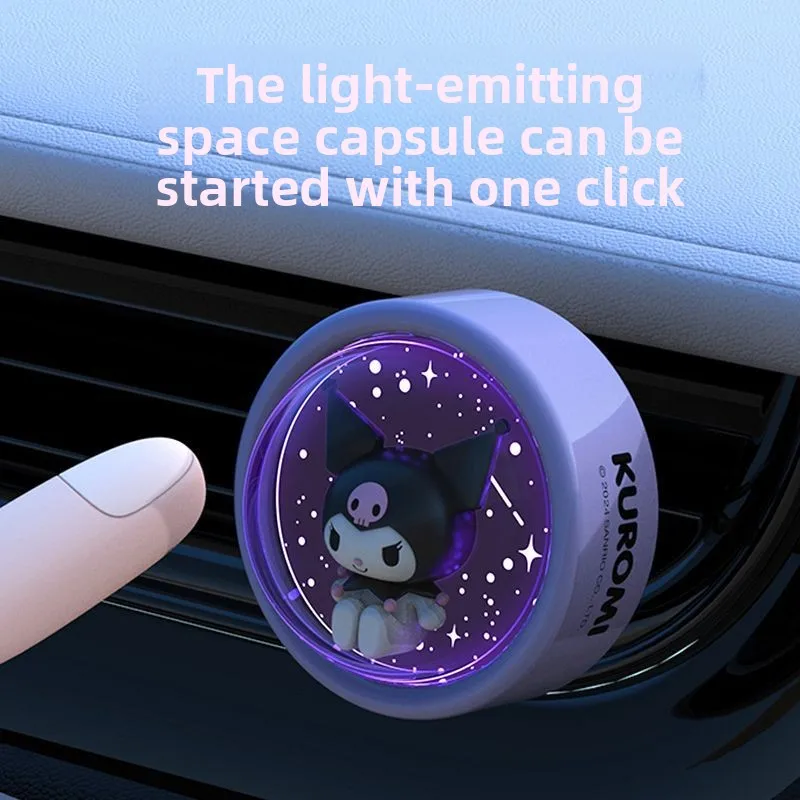 Kawaii Kuromi Car Aromatherapy Cute Cartoon Luminous Ambience Light Car Air Vent Solid Fragrance Car Decorations Holiday Gifts
Kawaii Kuromi Car Aromatherapy Cute Cartoon Luminous Ambience Light Car Air Vent Solid Fragrance Car Decorations Holiday Gifts