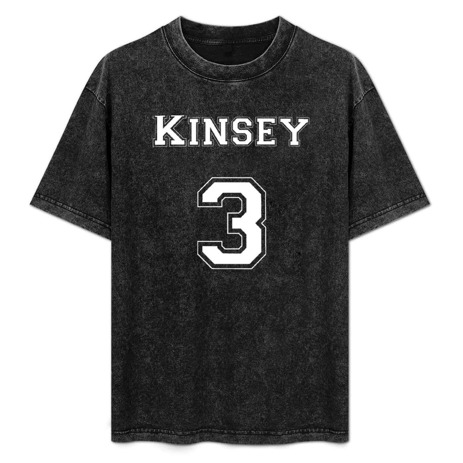 Kinsey3 - White Lettering T-Shirt Gym Exercise Short Sleeve T-Shirt
Kinsey3 - White Lettering T-Shirt Gym Exercise Short Sleeve T-Shirt