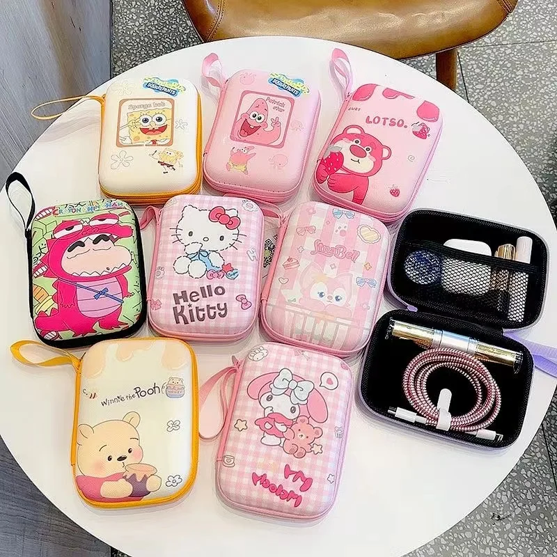 Cute Hello Kitty Sanrio Anime Collection Card Storage Box Hard Case Y2K Earphone Bag Waterproof Data Cable Coin Protection Bag
Cute Hello Kitty Sanrio Anime Collection Card Storage Box Hard Case Y2K Earphone Bag Waterproof Data Cable Coin Protection Bag