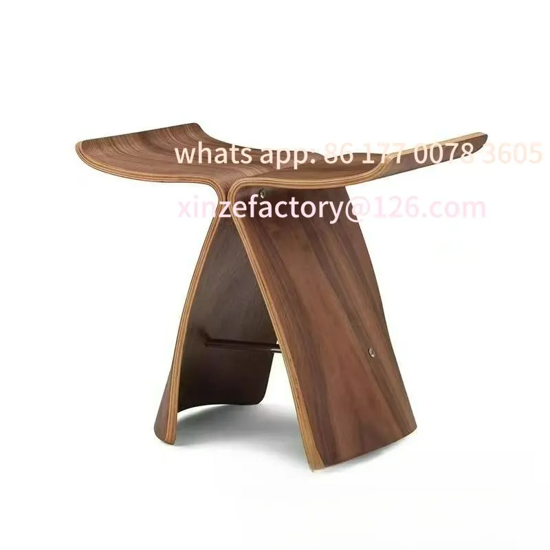 Customizable Wooden Danish butterfly stool, shoe changing stool, solid wood low stool
Customizable Wooden Danish butterfly stool, shoe changing stool, solid wood low stool