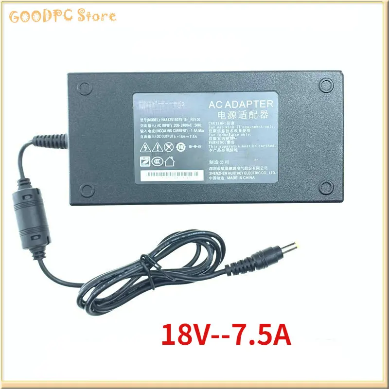 18V--7.5A H3N20 Projector Machine Charger Power Adapter 18V 7.5A AC Power Adapter Charger for H2 Projector Power Supply Original
18V--7.5A H3N20 Projector Machine Charger Power Adapter 18V 7.5A AC Power Adapter Charger for H2 Projector Power Supply Original
