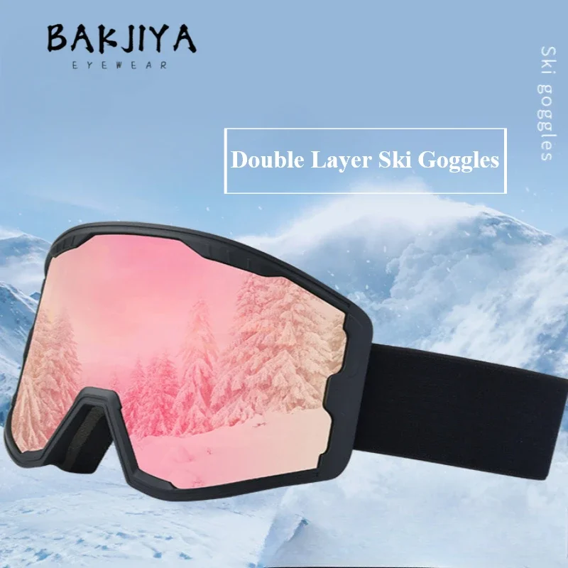 New Winter Professional Men Women Ski Goggles Double Layer Anti-fog Outdoor Snowboard Snow UV400 Sports Skiing Glasses Goggles
New Winter Professional Men Women Ski Goggles Double Layer Anti-fog Outdoor Snowboard Snow UV400 Sports Skiing Glasses Goggles