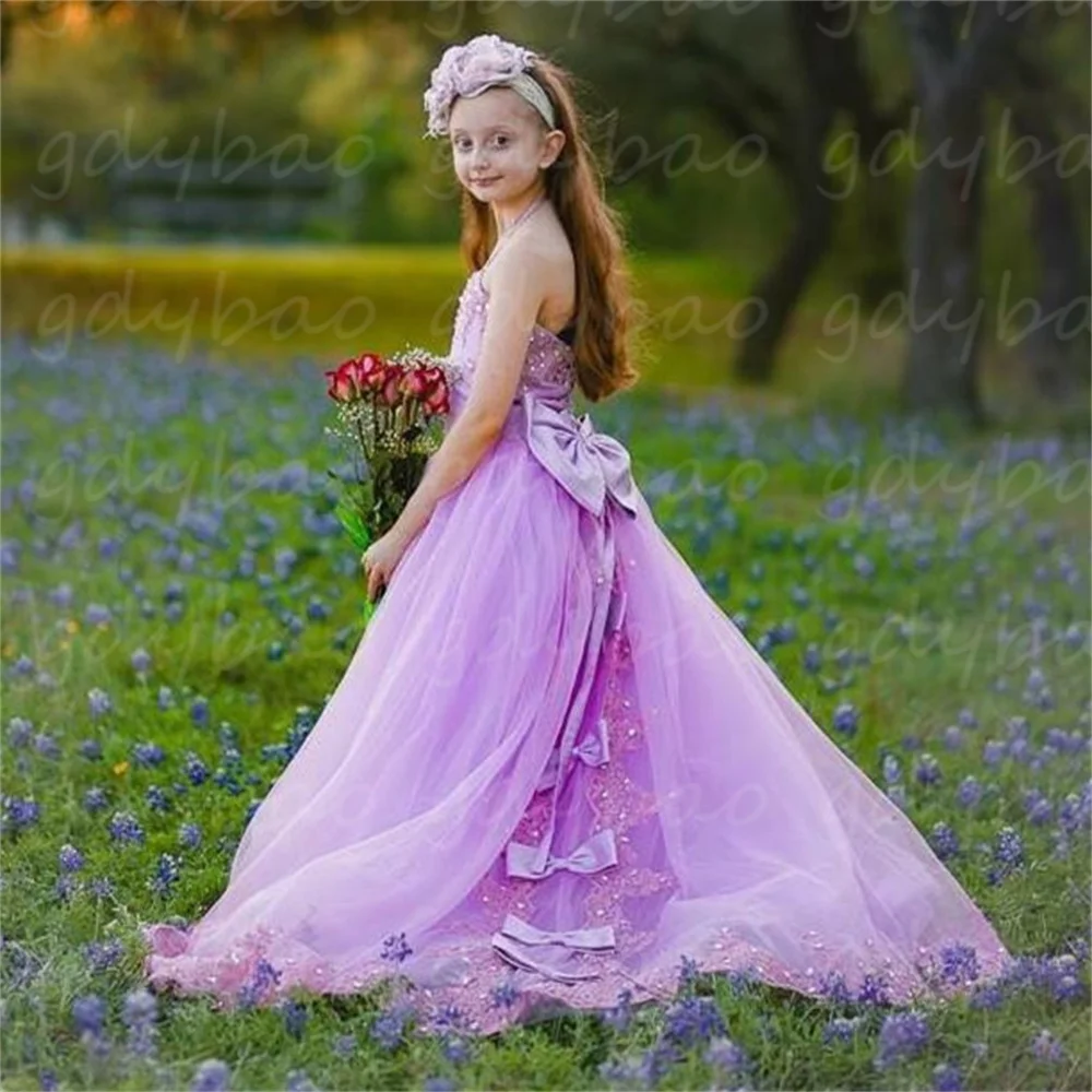 ALace Wedding Flower Girl Dresses Appliques With Sash Infant Toddler Kids First Communion Dress Birthday Prom Party Gown
ALace Wedding Flower Girl Dresses Appliques With Sash Infant Toddler Kids First Communion Dress Birthday Prom Party Gown