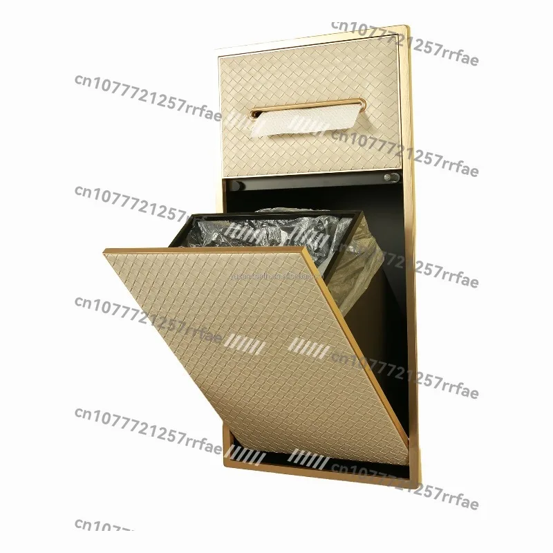 Modern rhombus leather aluminum frame tissue box trash can stainless steel niche bathroom embedded storage garbage hotel
Modern rhombus leather aluminum frame tissue box trash can stainless steel niche bathroom embedded storage garbage hotel
