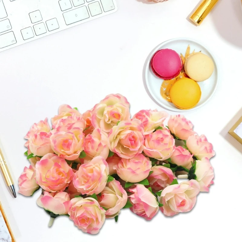 Small Artificial Rose Head 1.18Inch Rose Buds For Wedding Cake Wedding Party 15UB
Small Artificial Rose Head 1.18Inch Rose Buds For Wedding Cake Wedding Party 15UB