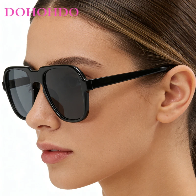 Retro Designer Pilot Oversized Square Frame Women's Sunglasses Luxury Men Sunglass Outdoor Traveling Drive Eyewear Lentes UV400
Retro Designer Pilot Oversized Square Frame Women's Sunglasses Luxury Men Sunglass Outdoor Traveling Drive Eyewear Lentes UV400