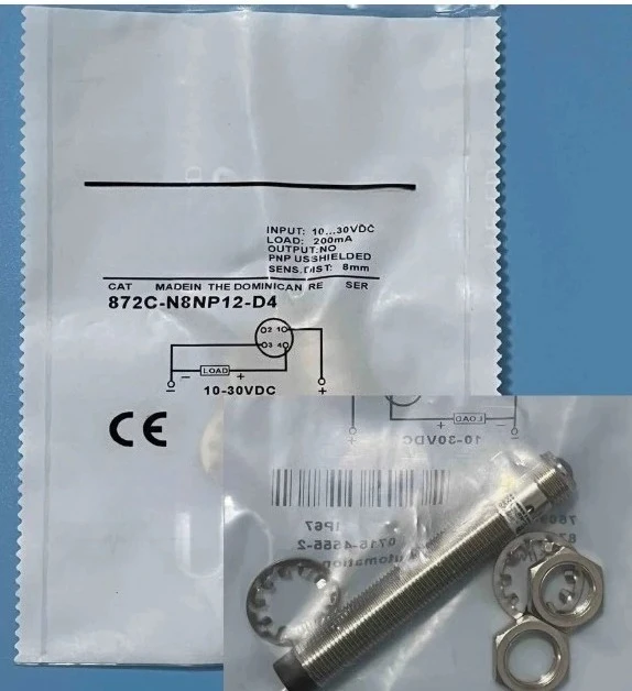 Brand New Original 872C-N8NP12-D4 proximity switch Fast Delivery
Brand New Original 872C-N8NP12-D4 proximity switch Fast Delivery