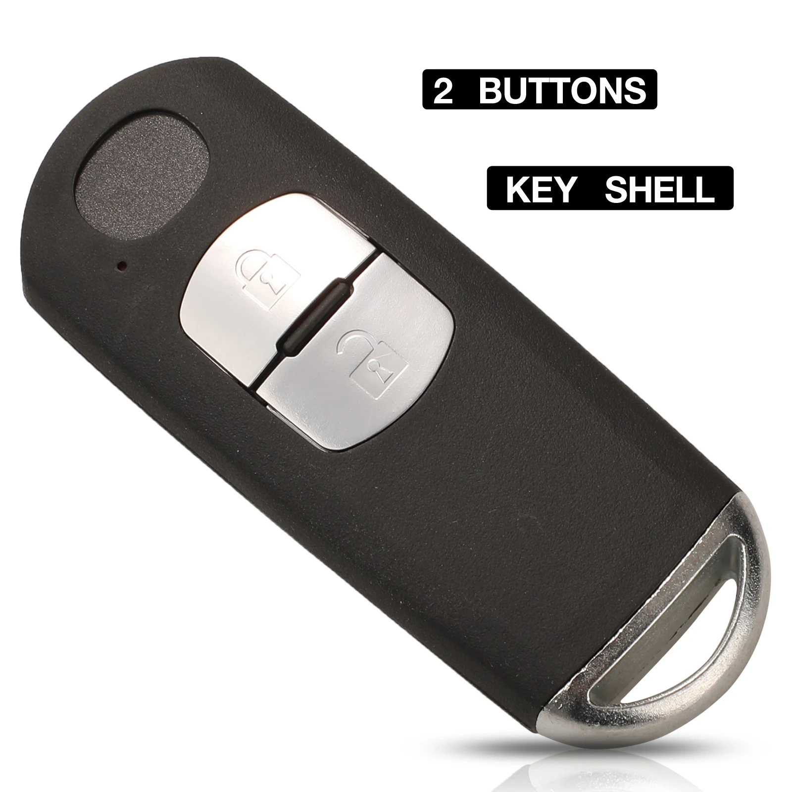 jingyuqin 2 Buttons Smart Remote Car Key Cover Shell With Uncut Blade For Mazda CX-3 CX-5 Axela Atenza With Emergency Key Blade
jingyuqin 2 Buttons Smart Remote Car Key Cover Shell With Uncut Blade For Mazda CX-3 CX-5 Axela Atenza With Emergency Key Blade