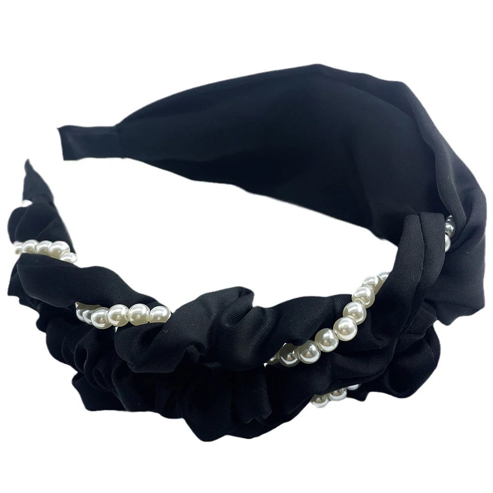 Black Pearl Headb for Women Knotted Headb Wide Comfortable Hair Accessories Twisted Wide Headb Fashion Style
Black Pearl Headb for Women Knotted Headb Wide Comfortable Hair Accessories Twisted Wide Headb Fashion Style