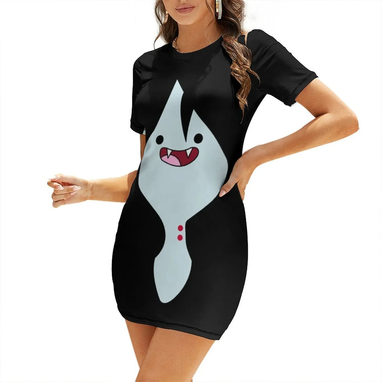 Adventure Time Marceline the vampire queen Short-Sleeved Dress luxury woman party dress wedding guest dress 2025
Adventure Time Marceline the vampire queen Short-Sleeved Dress luxury woman party dress wedding guest dress 2025