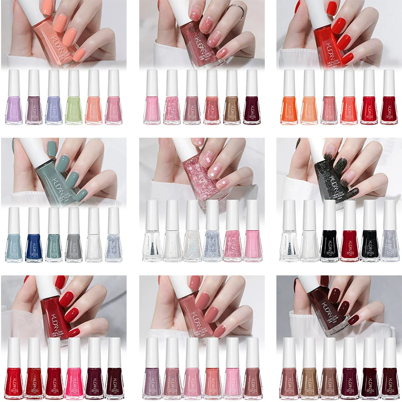 6 шт., 10 мл лак для ногтей, быстросохнущая жидкая формула, бессвинцовый лак на водной основе без запаха, неотслаивающийся лак для ногтей без выпечки
6 шт., 10 мл лак для ногтей, быстросохнущая жидкая формула, бессвинцовый лак на водной основе без запаха, неотслаивающийся лак для ногтей без выпечки