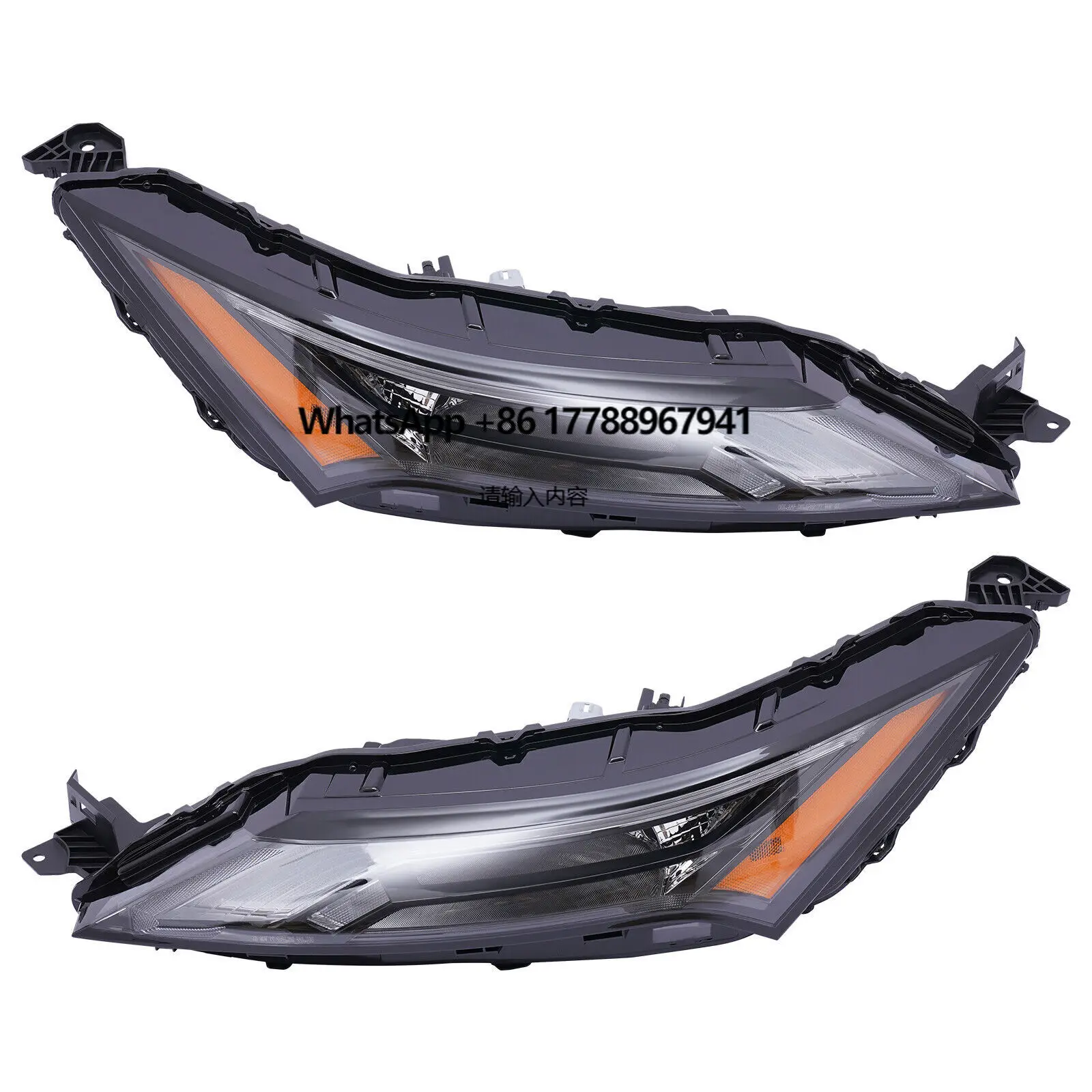 Halogen Signal LED DRL Headlight Headlamps Assembly Set Left+Right Side for 2021-2023 Nissan Rogue 2022 Black Chrome Clear Lens
Halogen Signal LED DRL Headlight Headlamps Assembly Set Left+Right Side for 2021-2023 Nissan Rogue 2022 Black Chrome Clear Lens