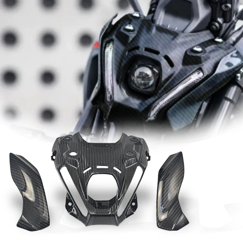 3K 3*3 Full Carbon Fiber Motorcycle Body Parts Kit Front Headlight Side Cover Fairing For Yamaha MT09 FZ09 2020 2021 2022
3K 3*3 Full Carbon Fiber Motorcycle Body Parts Kit Front Headlight Side Cover Fairing For Yamaha MT09 FZ09 2020 2021 2022