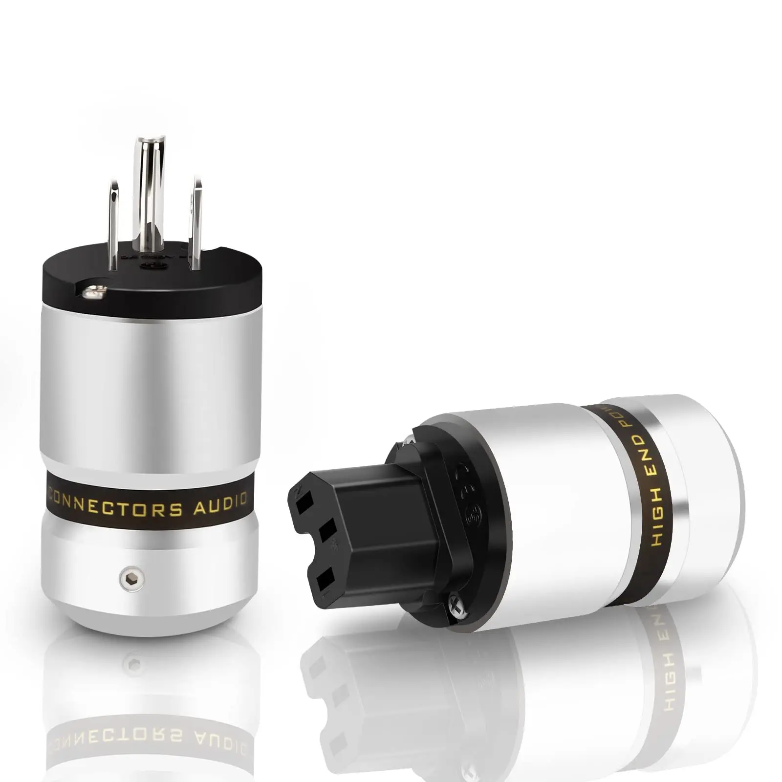 Preffair Audio Power Plug 10A/250V 15A/125V Hi-End Power Plug IEC C13 Aluminum Connector Power Connector Audiophile Power Plug
Preffair Audio Power Plug 10A/250V 15A/125V Hi-End Power Plug IEC C13 Aluminum Connector Power Connector Audiophile Power Plug