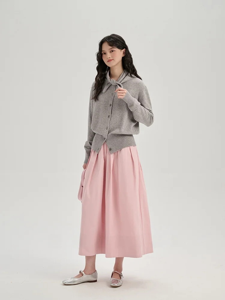 Вязаный шерстяной кардиган ZhiXi с защитой от скатывания, приятный для кожи, повседневный, с длинными рукавами, женский, открытый, вязаный свитер
Вязаный шерстяной кардиган ZhiXi с защитой от скатывания, приятный для кожи, повседневный, с длинными рукавами, женский, открытый, вязаный свитер