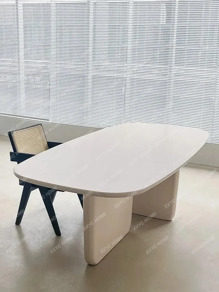 LHigh-end atmosphere solid wood desk, conference long table, simple modern negotiation table
LHigh-end atmosphere solid wood desk, conference long table, simple modern negotiation table