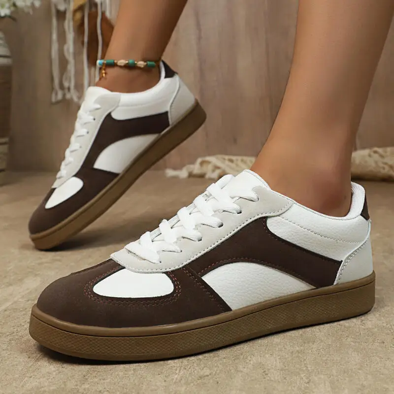 Brand Design Patchwork Non Slip Vulcanized Shoes Women Summer Autumn 2026 Lightweight Sports Shoes Woman's Racing Shoes Sneakers
Brand Design Patchwork Non Slip Vulcanized Shoes Women Summer Autumn 2026 Lightweight Sports Shoes Woman's Racing Shoes Sneakers