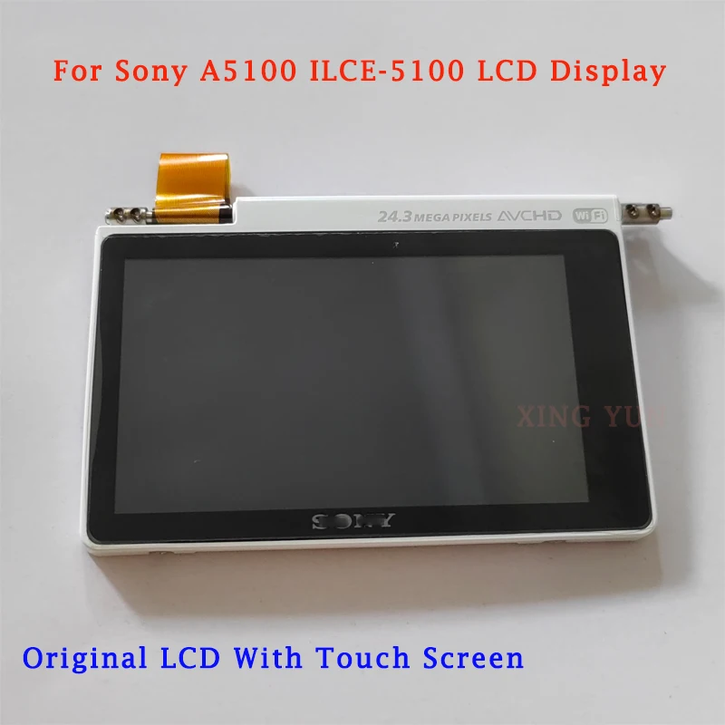 Original ILCE-5100 LCD With Touch Screen Repair Part For Sony A5100 ILCE-5100 LCD Display Unit with Screen Frame (White) 
Original ILCE-5100 LCD With Touch Screen Repair Part For Sony A5100 ILCE-5100 LCD Display Unit with Screen Frame (White)