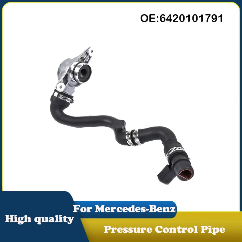6420101791 A6420101791 Crankcase Breather Bleeder Valve Pressure Control Pipe for Mercedes-Benz GL350 ML350 X166 W166 W463 W164
6420101791 A6420101791 Crankcase Breather Bleeder Valve Pressure Control Pipe for Mercedes-Benz GL350 ML350 X166 W166 W463 W164