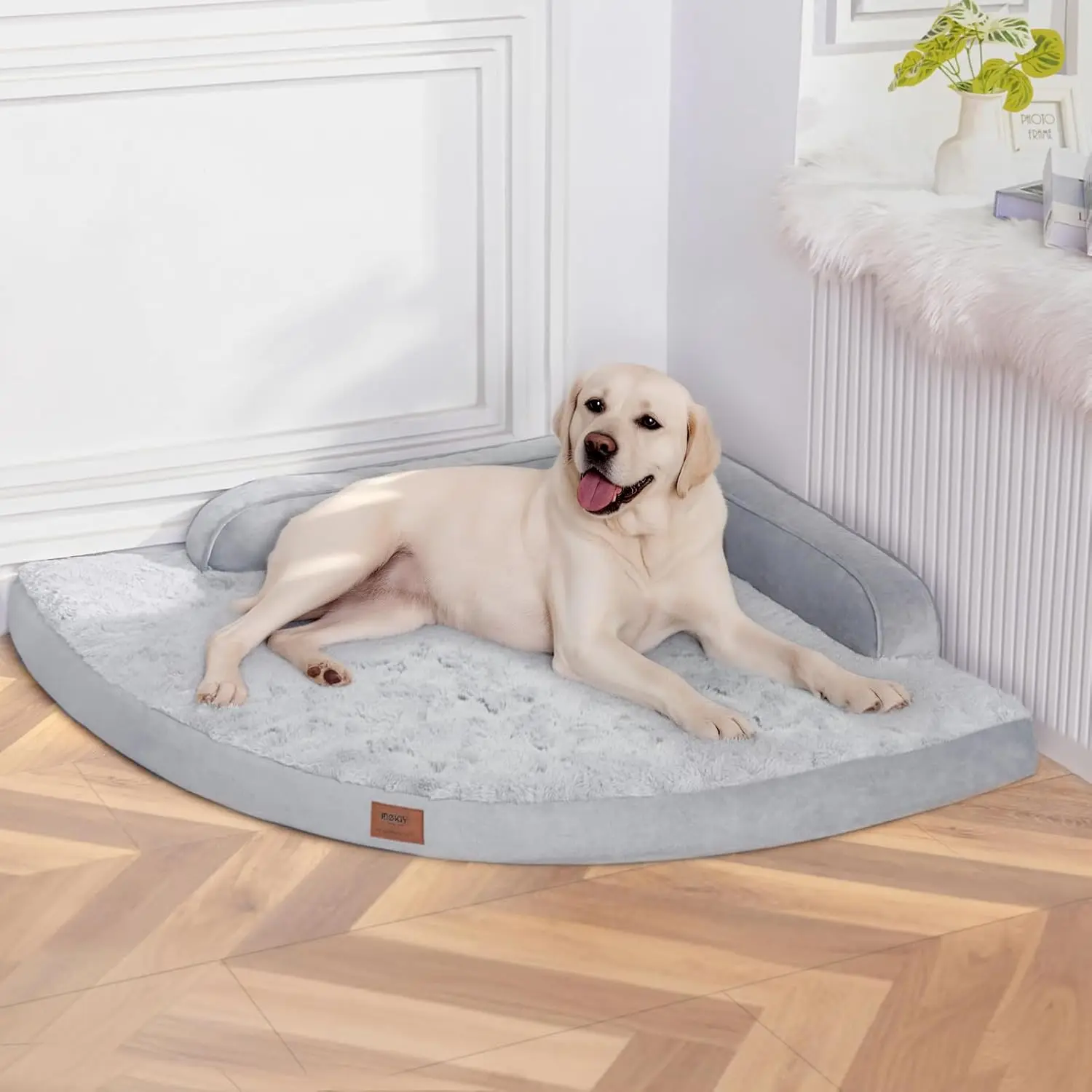 Orthopedic Dog Bed for Extra Large Dogs - XXL Memory Foam with Washable Cover, Waterproof & Non-Slip, Grey
Orthopedic Dog Bed for Extra Large Dogs - XXL Memory Foam with Washable Cover, Waterproof & Non-Slip, Grey