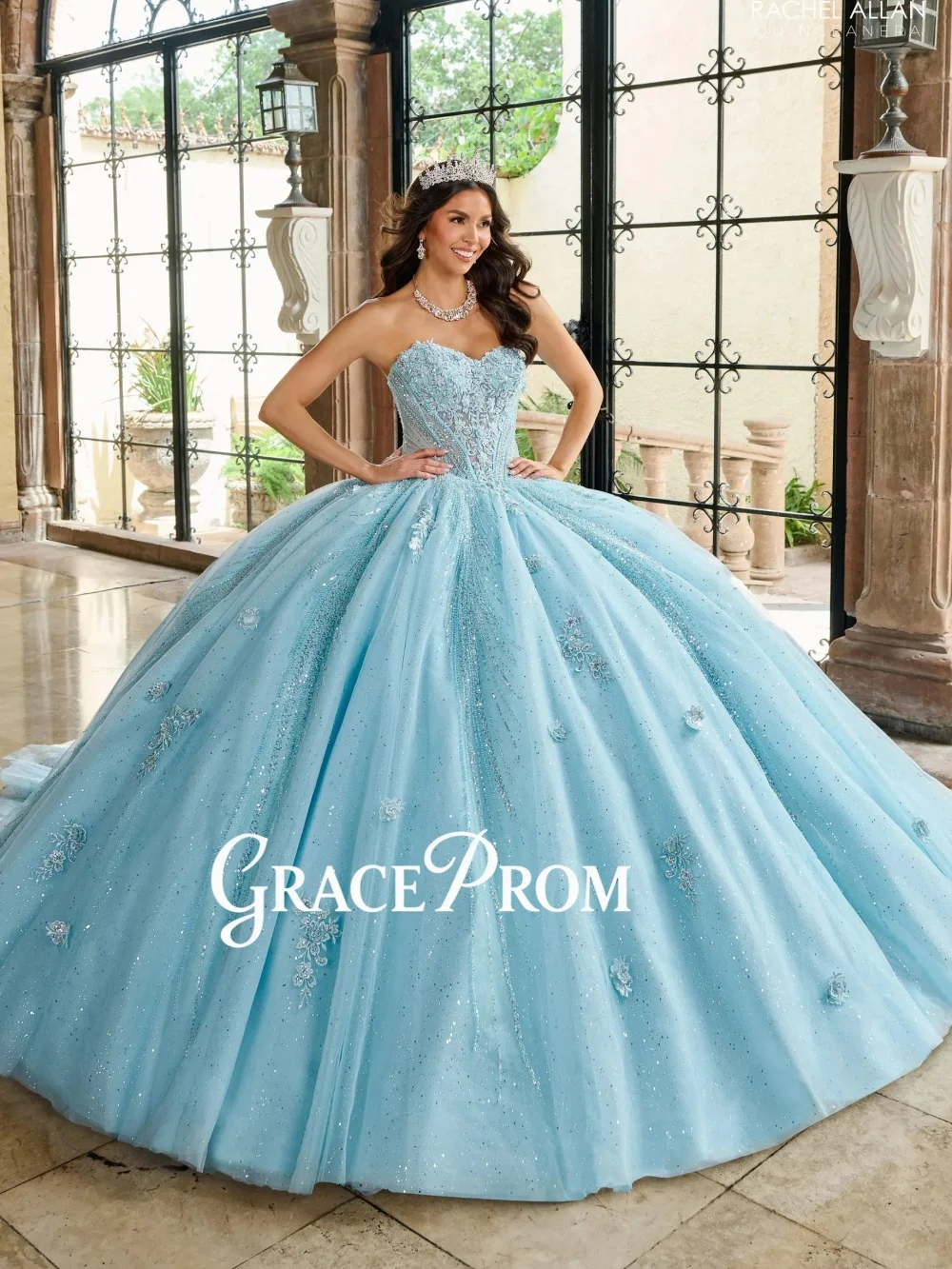 Gorgeous Sky Blue Strapless Sparkly Tulle Ball Gown Luxury Sequin Prom Dress For Women Exquisite Beaded Princess Formal Evening
Gorgeous Sky Blue Strapless Sparkly Tulle Ball Gown Luxury Sequin Prom Dress For Women Exquisite Beaded Princess Formal Evening