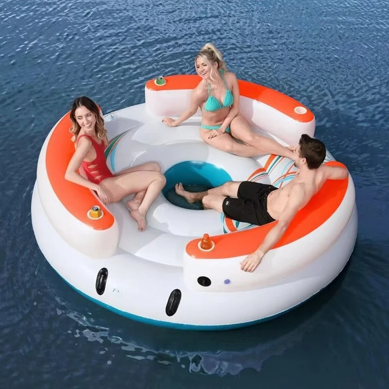 4 Person Water Large Inflatable Floating Island
4 Person Water Large Inflatable Floating Island