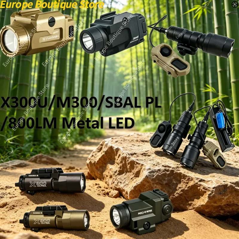 Helmet Mount 800LM Mini Flashlight Metal Nylon For X300U M300 SBAL PL Style Outdoor Camping Hiking Tactical
Helmet Mount 800LM Mini Flashlight Metal Nylon For X300U M300 SBAL PL Style Outdoor Camping Hiking Tactical