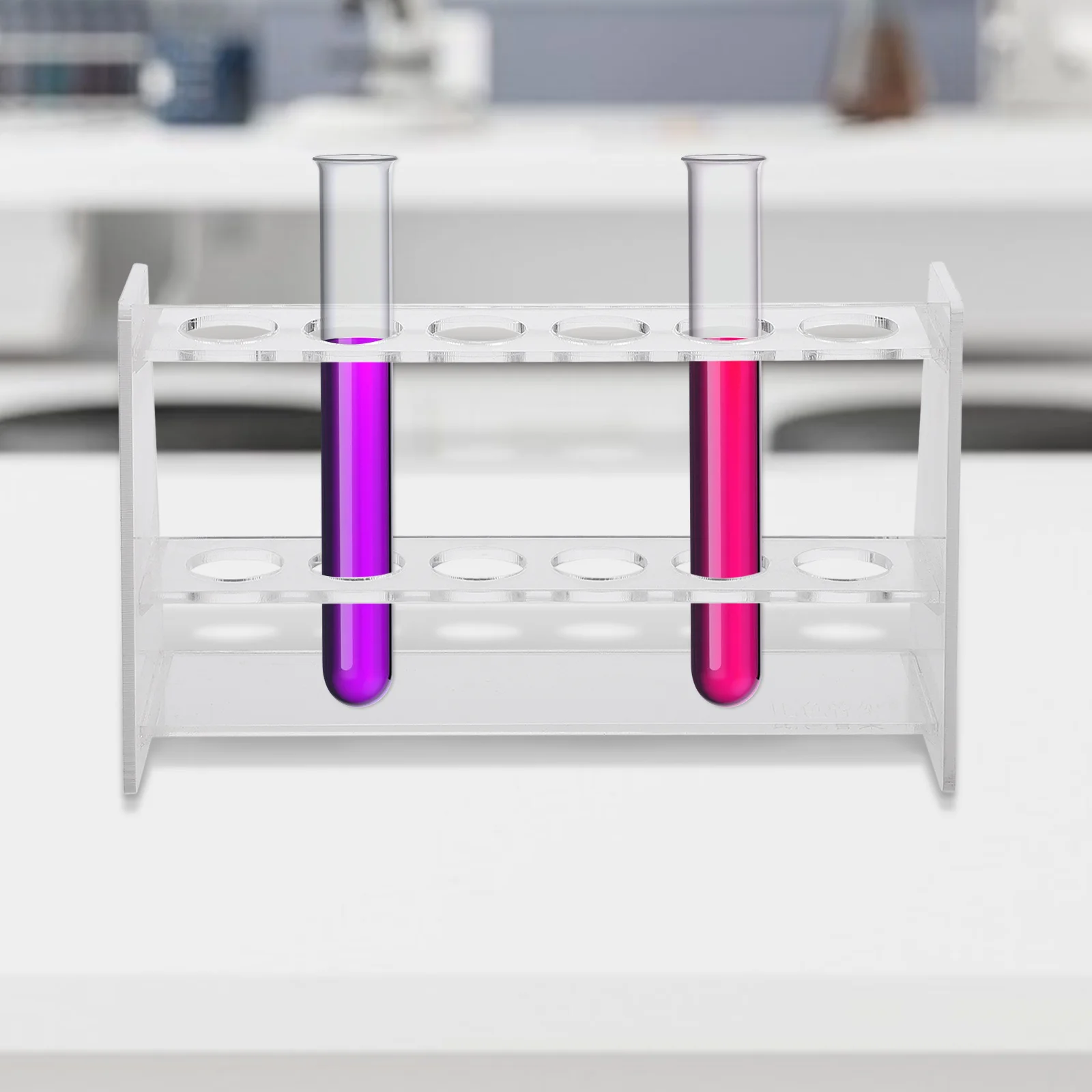 Plastic Test Tube Rack 6-Hole Durable Laboratory Holder Portable Practical Test Tube Organizer Laboratory Supplies
Plastic Test Tube Rack 6-Hole Durable Laboratory Holder Portable Practical Test Tube Organizer Laboratory Supplies