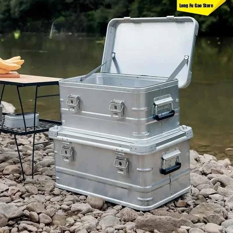 Aluminum Alloy Car SUV Self Driving Travel Storage Box Outdoor Camping Equipment Huge Capacity Suitcase Trunk Portable Big Case
Aluminum Alloy Car SUV Self Driving Travel Storage Box Outdoor Camping Equipment Huge Capacity Suitcase Trunk Portable Big Case