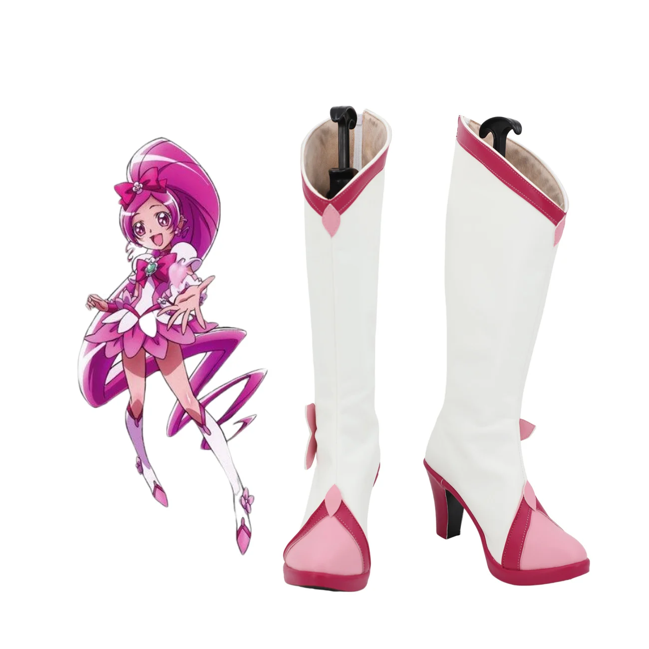 Pretty Cure Cure Blossom Cosplay Boots White Shoes High Heel
Pretty Cure Cure Blossom Cosplay Boots White Shoes High Heel