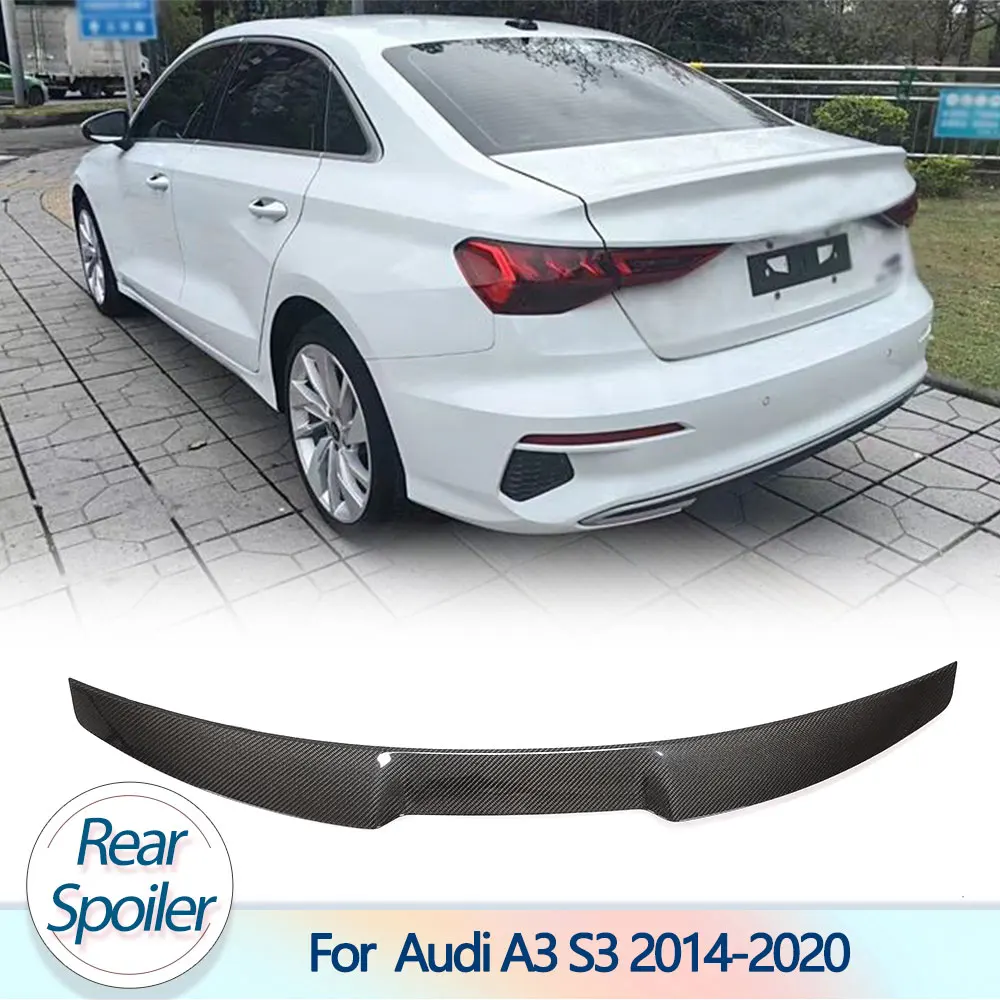 Автомобильная наклейка на задний багажник из углеродного волокна для Audi A3 S3 Sedan 4-Door 2014-2020
Автомобильная наклейка на задний багажник из углеродного волокна для Audi A3 S3 Sedan 4-Door 2014-2020