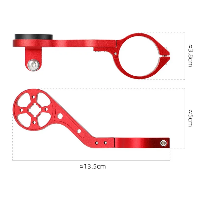 AU-Bicycle Aluminum Alloy Code Meter Holder Mountain Bike Road Bike Integrated Extension Bracket Code Meter
AU-Bicycle Aluminum Alloy Code Meter Holder Mountain Bike Road Bike Integrated Extension Bracket Code Meter