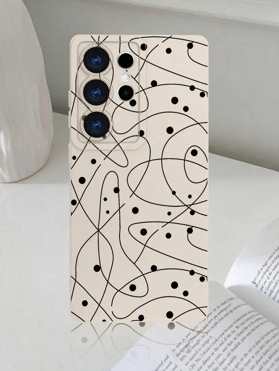 Abstract Swirl Line Art Phone Case For Adults Minimalist Black White Pattern Protective Back Cover Compatible With Galaxy S25
Abstract Swirl Line Art Phone Case For Adults Minimalist Black White Pattern Protective Back Cover Compatible With Galaxy S25