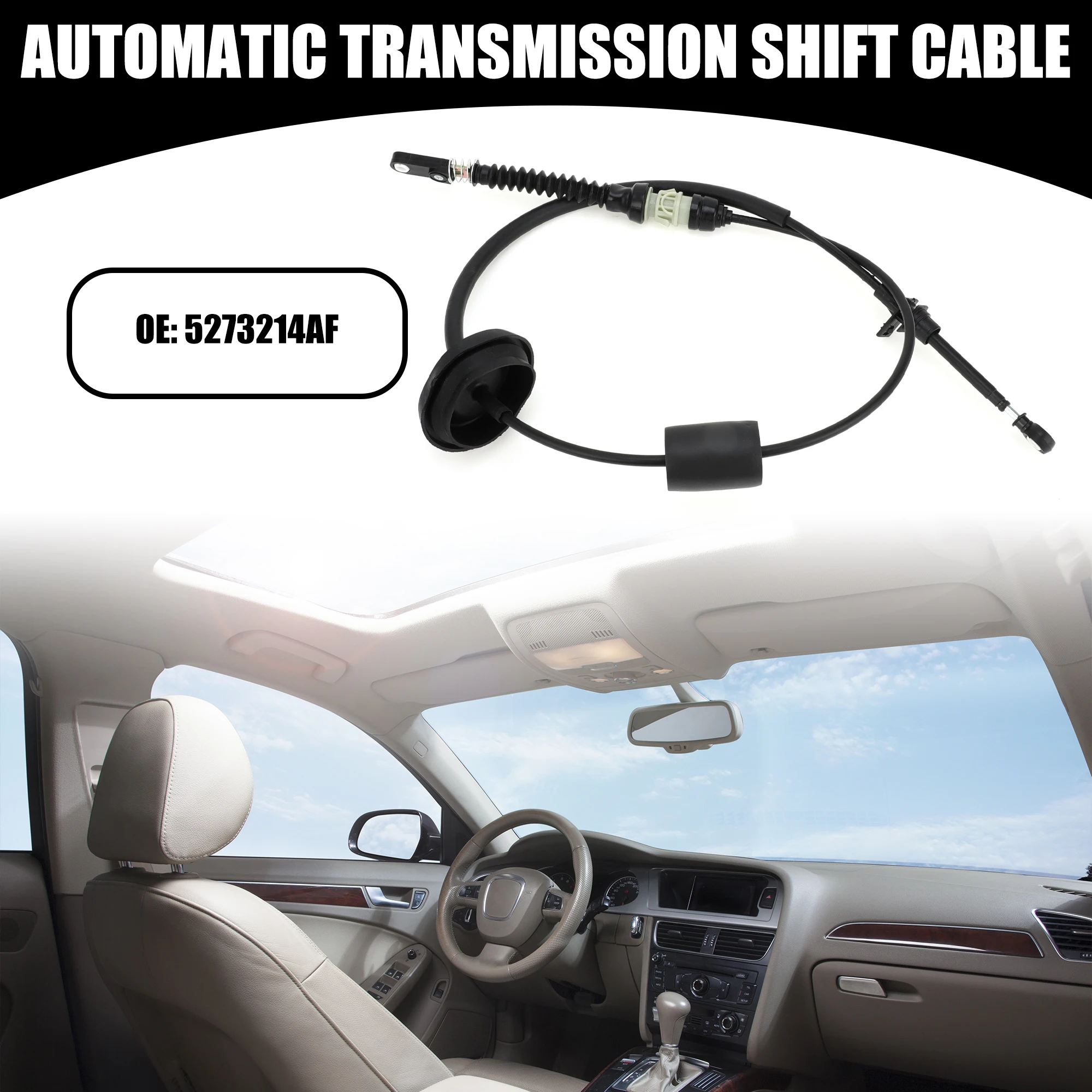 Трос управления переключением передач UXCELL No 5273214AF для Chrysler 200 2011-2014, металлический черный
Трос управления переключением передач UXCELL No 5273214AF для Chrysler 200 2011-2014, металлический черный