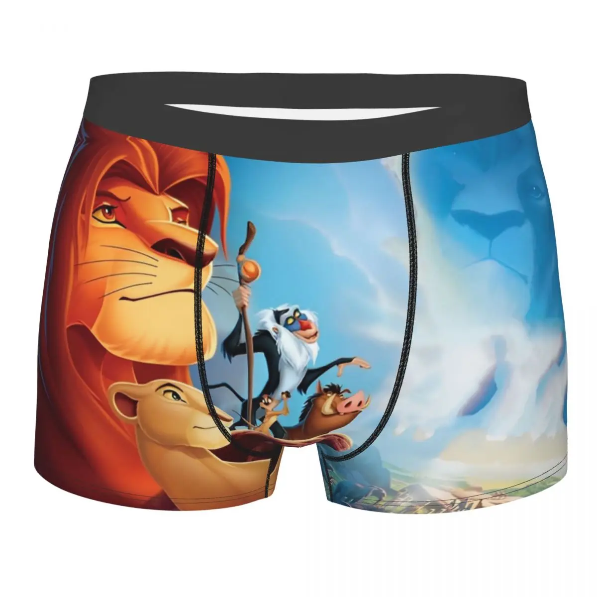 Men's Lion King Simba Boxer Briefs Shorts Panties Soft Underwear Homme Novelty Plus Size Underpants
Men's Lion King Simba Boxer Briefs Shorts Panties Soft Underwear Homme Novelty Plus Size Underpants