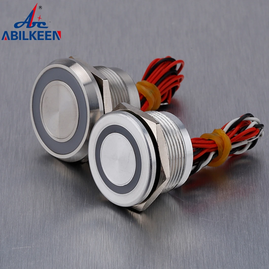 PS22B-PNO 22MM 1NO IP68 Waterproof Piezo Electric Switch DC5-24V 2A Red+Green Independent LED Illuminate Switch 600MM Wire Cable
PS22B-PNO 22MM 1NO IP68 Waterproof Piezo Electric Switch DC5-24V 2A Red+Green Independent LED Illuminate Switch 600MM Wire Cable